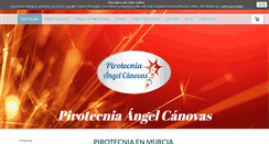 Desktop Screenshot of pirotecnia-en-murcia.com