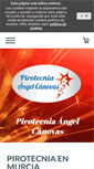 Mobile Screenshot of pirotecnia-en-murcia.com